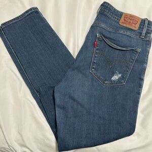 Levi's Blue skinny jeans